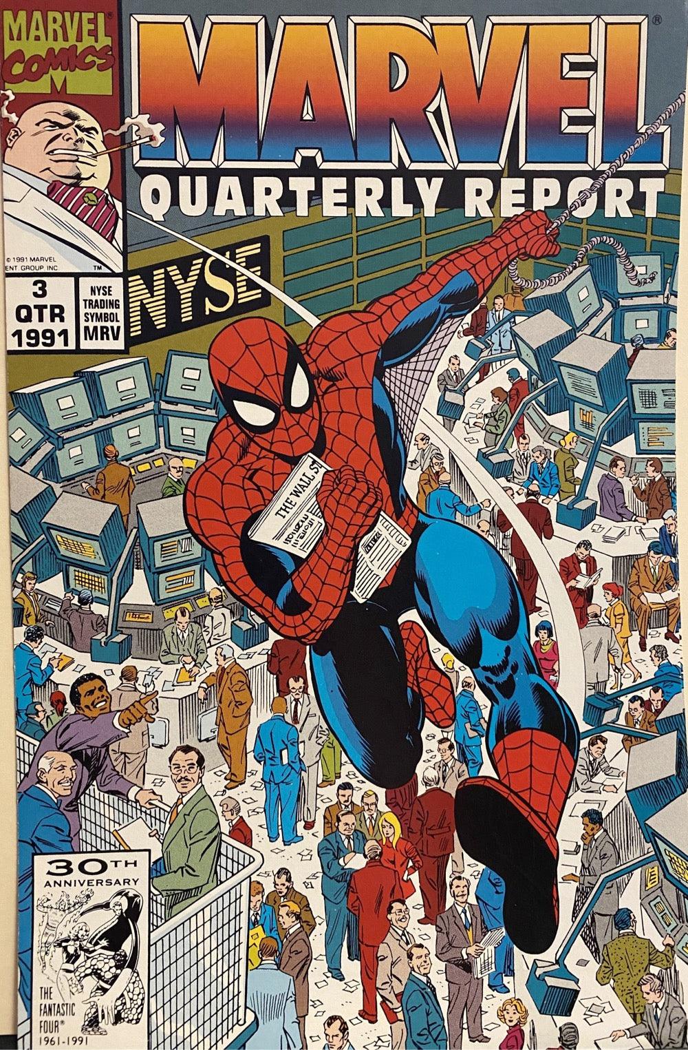 漫威蜘蛛侠纽约证券交易所 1991 年特别版漫画