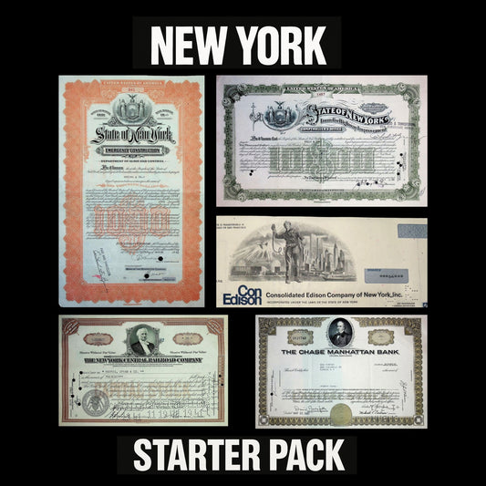 New York 5x Starter Pack – Bonds & Stocks from the Empire State