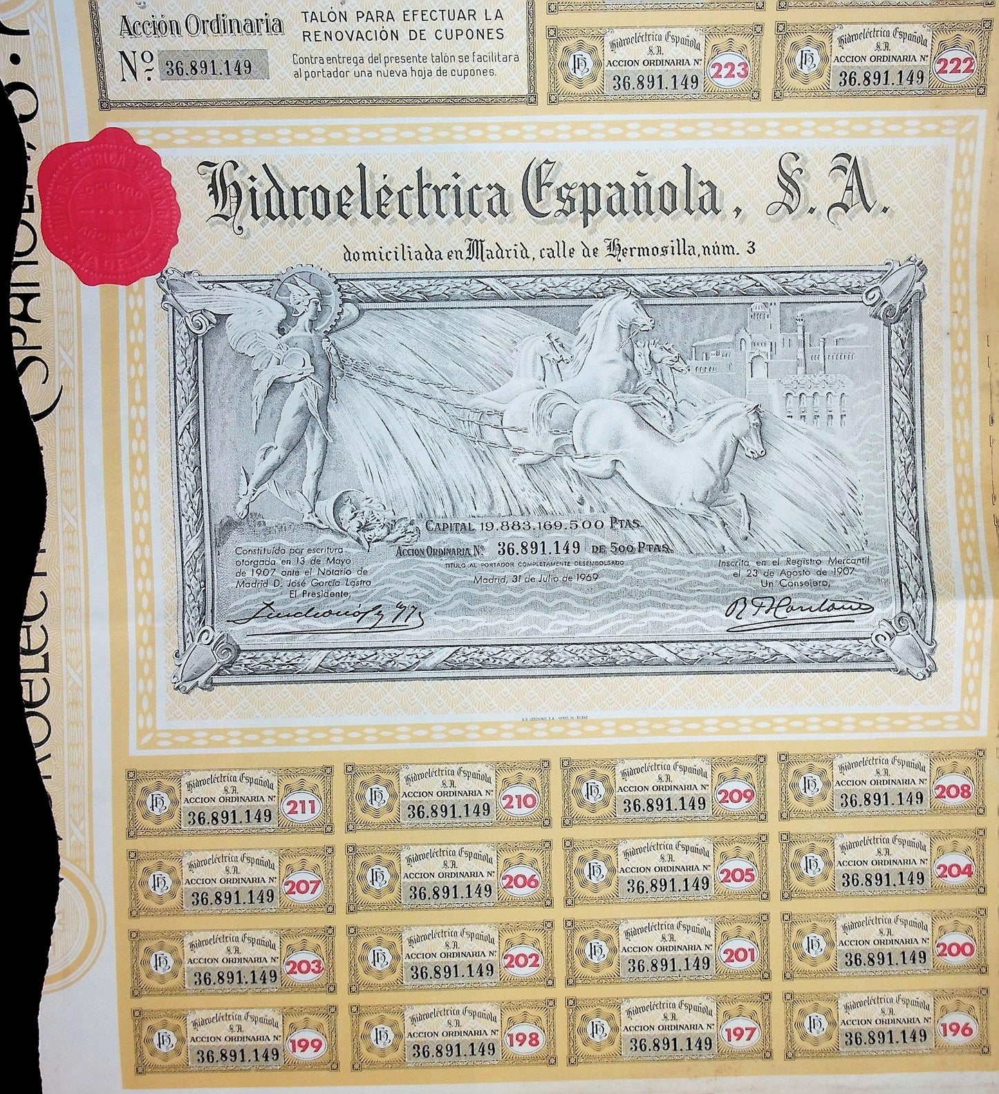 Hidroeléctrica Española, SA Bond(西班牙水力发电厂,现为 Iberdrola)