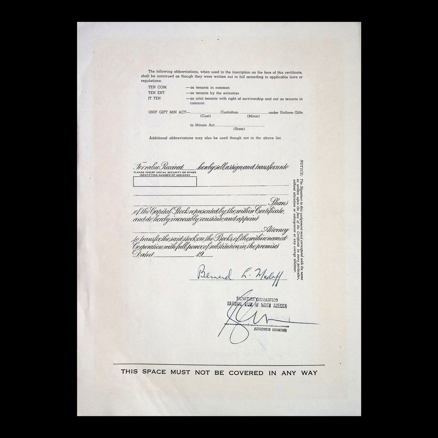 U-Tec Institute, Inc. Stock Certificate from 1973
