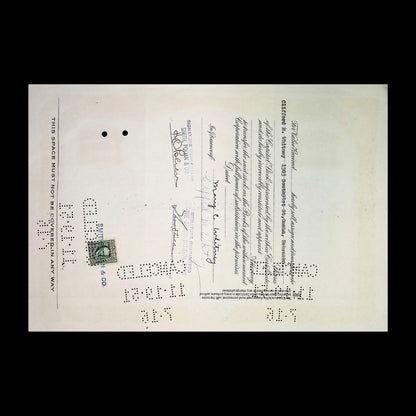 Edison Sault Electric Company Stock Certificate – Michigan