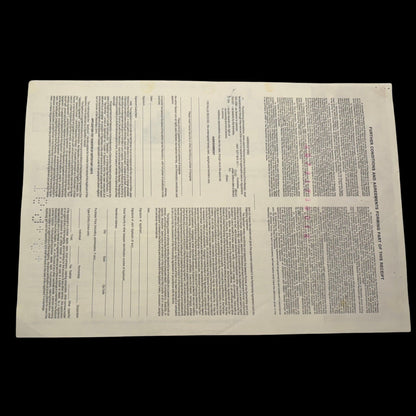 American Real Estate Partners, LP (Carl Ichan owned) Deposit Certificate from 1990