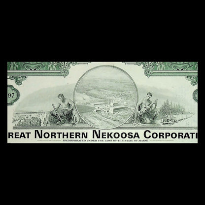 Great Northern Nekoosa (now Georgia-Pacific) Corporation Stock Certificate