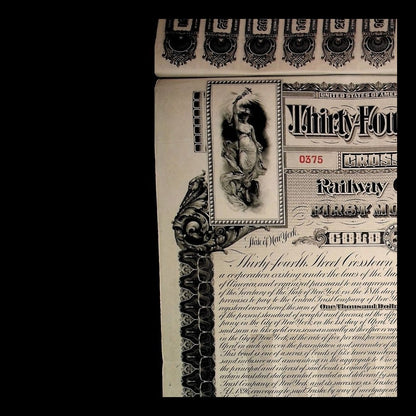 Ninety-Fourth Street Railway Company Stock Certificate