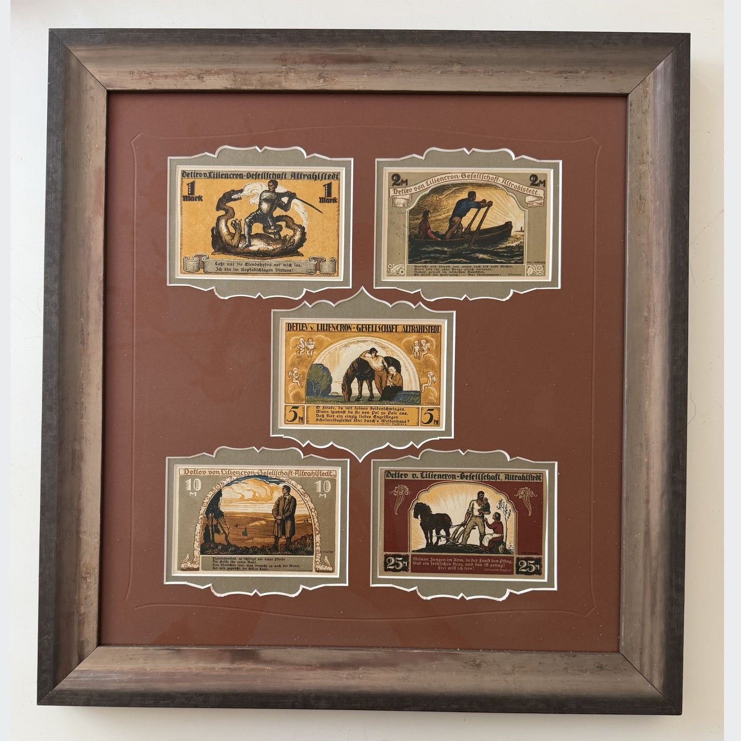 Expert Custom Framing for Stocks, Bonds and Paper Money