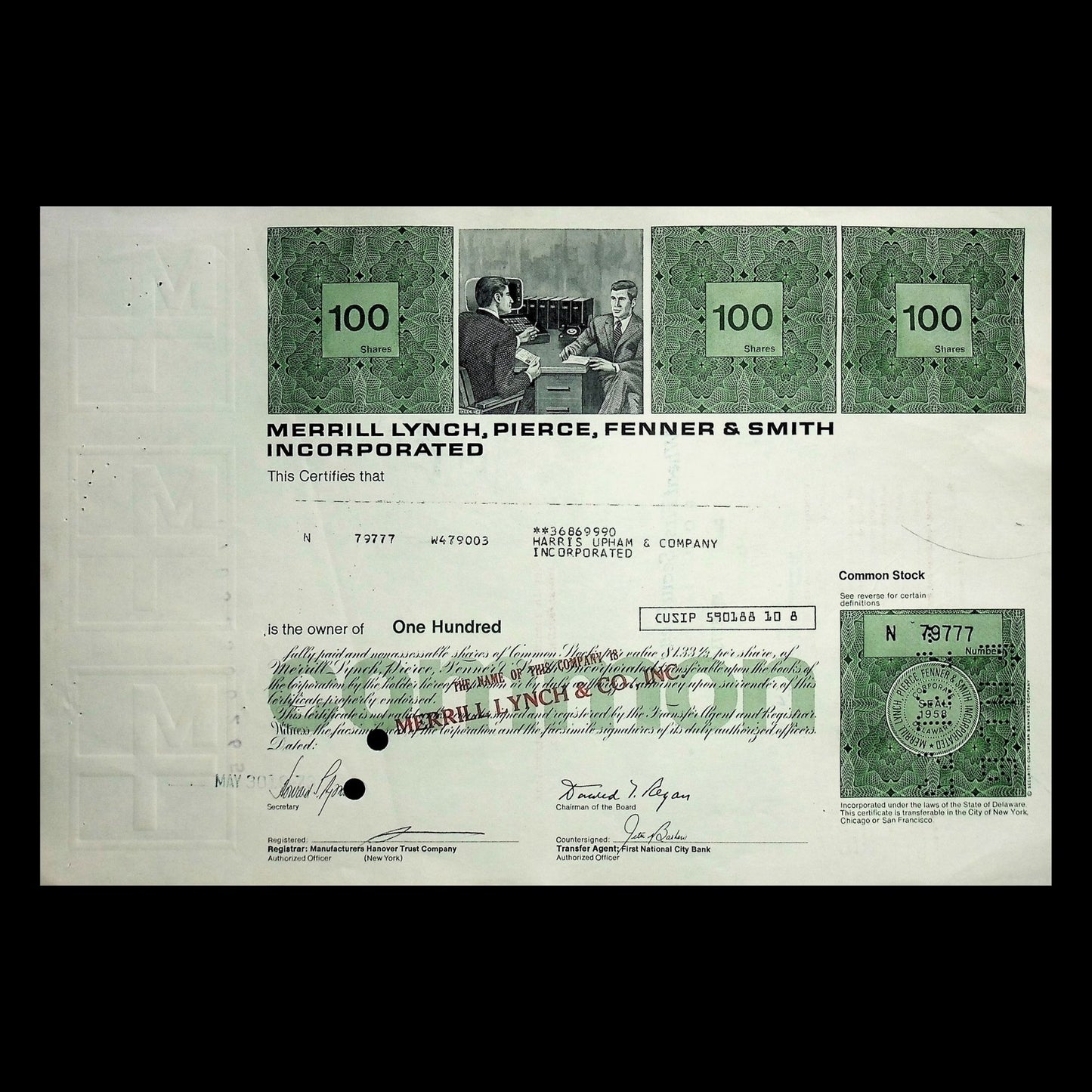 Merrill Lynch, Pierce, Fenner & Smith Incorporated from 1970s