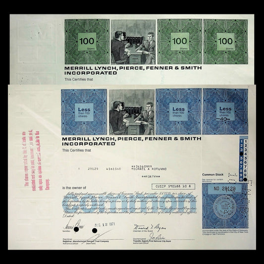 Merrill Lynch, Pierce, Fenner & Smith Incorporated from 1970s