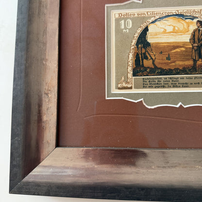 Expert Custom Framing for Stocks, Bonds and Paper Money