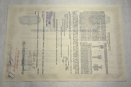 Associates Investment Company (now CitiBank) Bond Certificate