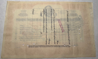 Belknap Hardware and Manufacturing Company Stock Certificate