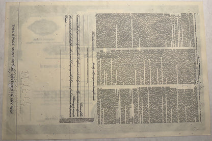 Boston Edison Company Stock Certificate