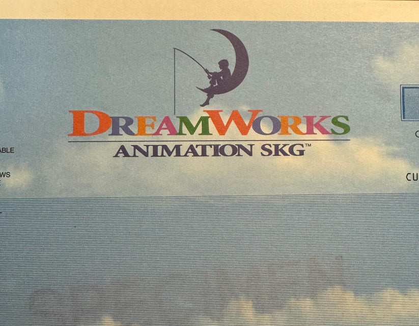 Dreamworks Stock DreamWorks Animation - Specimen Stock Certificate (Colorful w/ Shrek ...