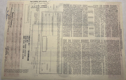 Georgia Pacific Bond Certificate