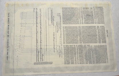 PEPI, Inc (Philips Electronics and Pharma) Stock Certificate