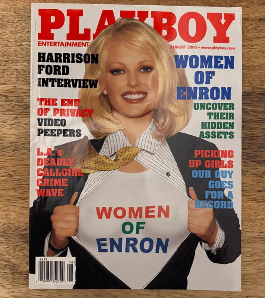 Playboy "Women of Enron" Mazagine Edition 2002