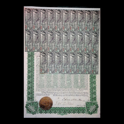 Broadway and Seventh Avenue Railroad Company Bond