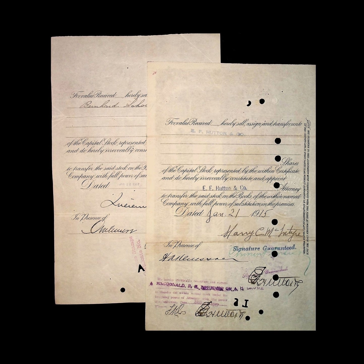 Brooklyn Rapid Transit Company Stock Certificate