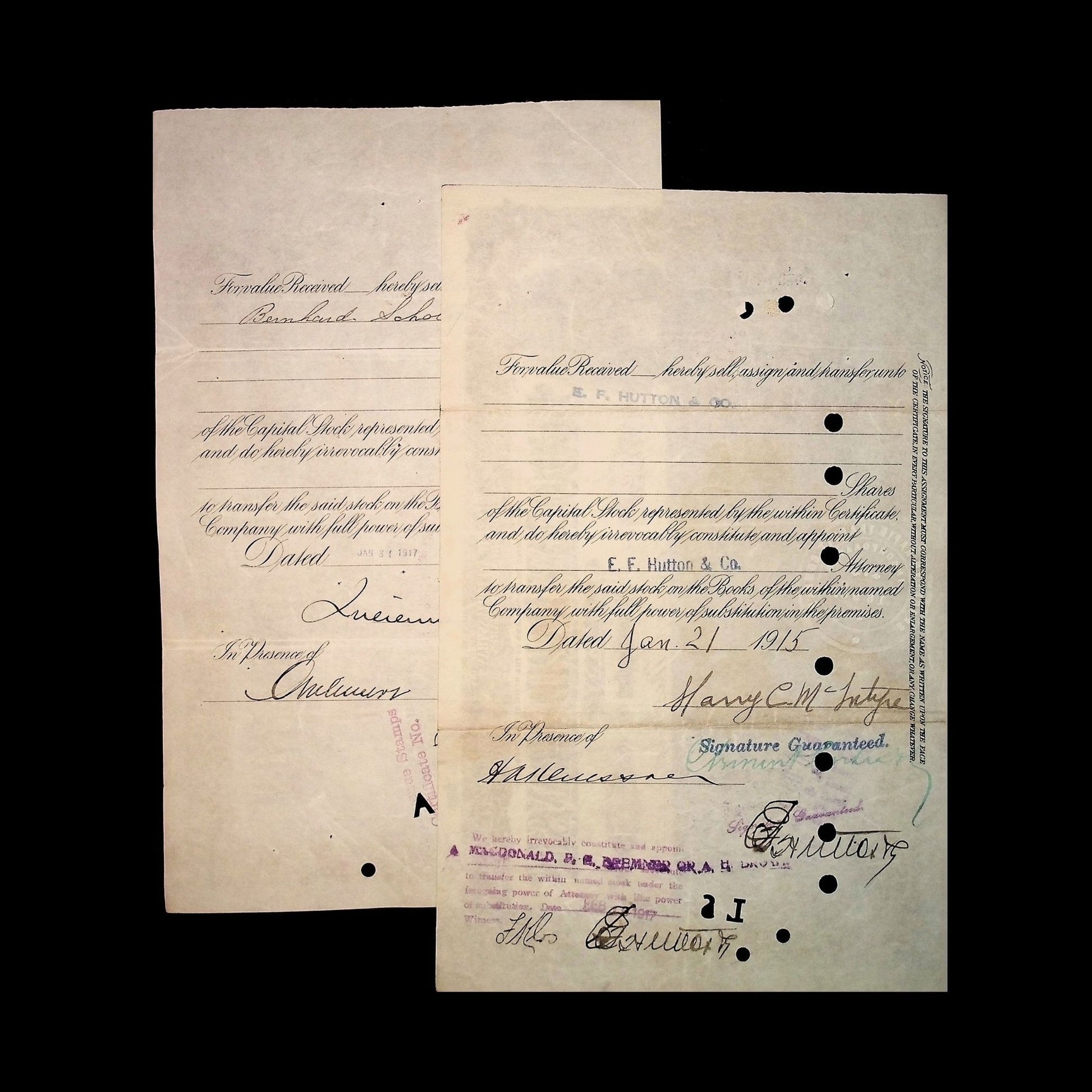 Brooklyn Rapid Transit Company Stock Certificate