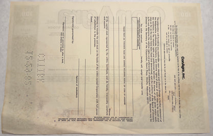 ConAgra Inc Stock Certificate