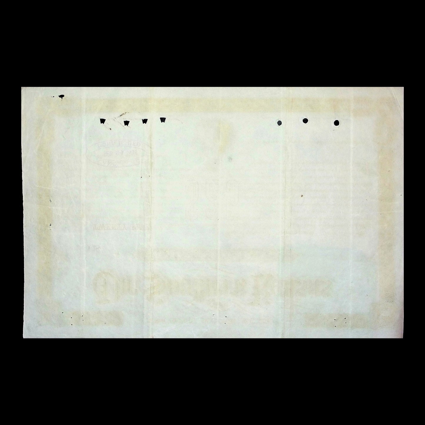 The Southern Kansas Railway Company Income Bond Certificate 1888