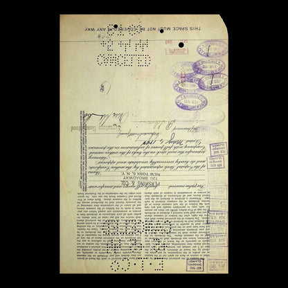 International Railways of Central America Stock Certificate from 1929