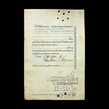 Island Creek Coal Company Stock Certificate