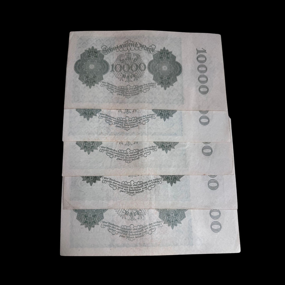 Reichsbank 10,000 Mark Reichsbanknote from 1922