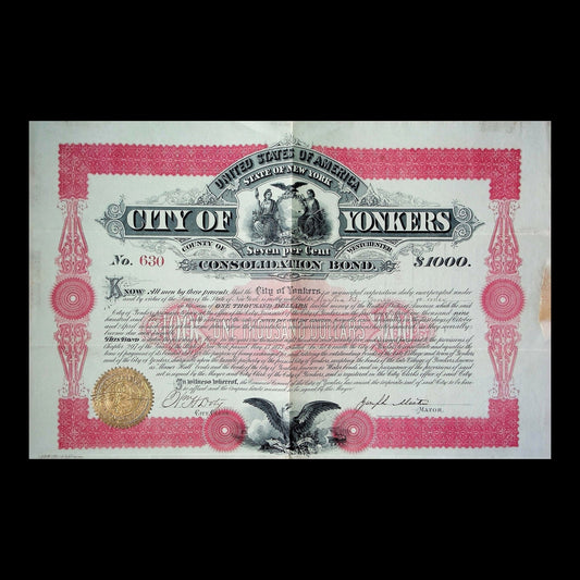 City of Yonkers Consolidation Bond