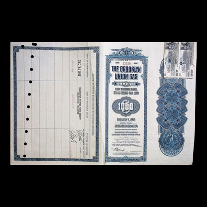 Brooklyn Union Gas Company Bond from 1976